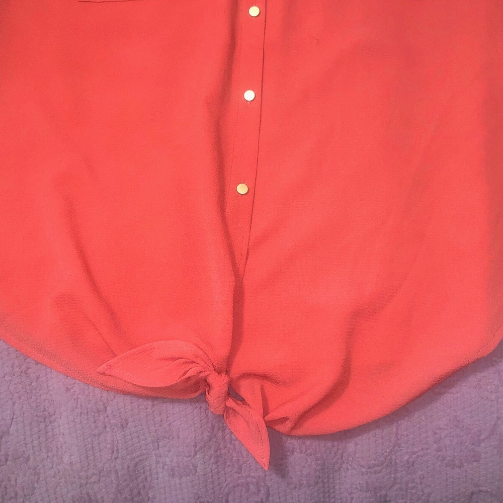 Utility Blouse ❤️🧡 - Picture 5 of 11